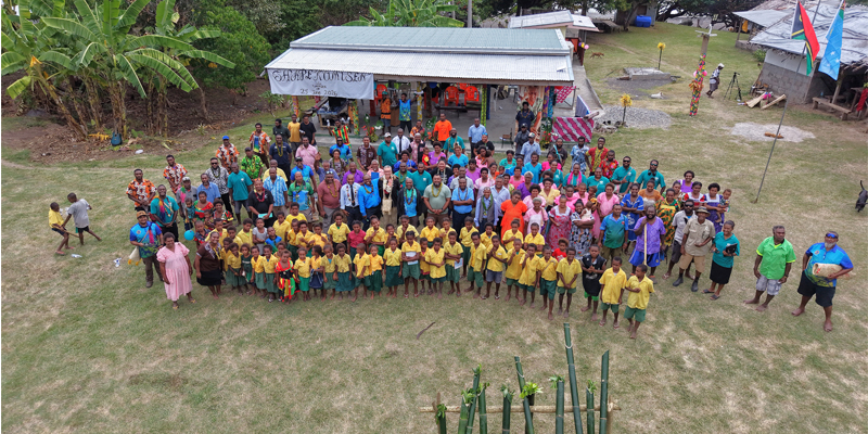 COMMISSIONING PROGRAM FOR WATER SOURCE AT NOKUKU VILLAGE WEST COAST OF SANTO